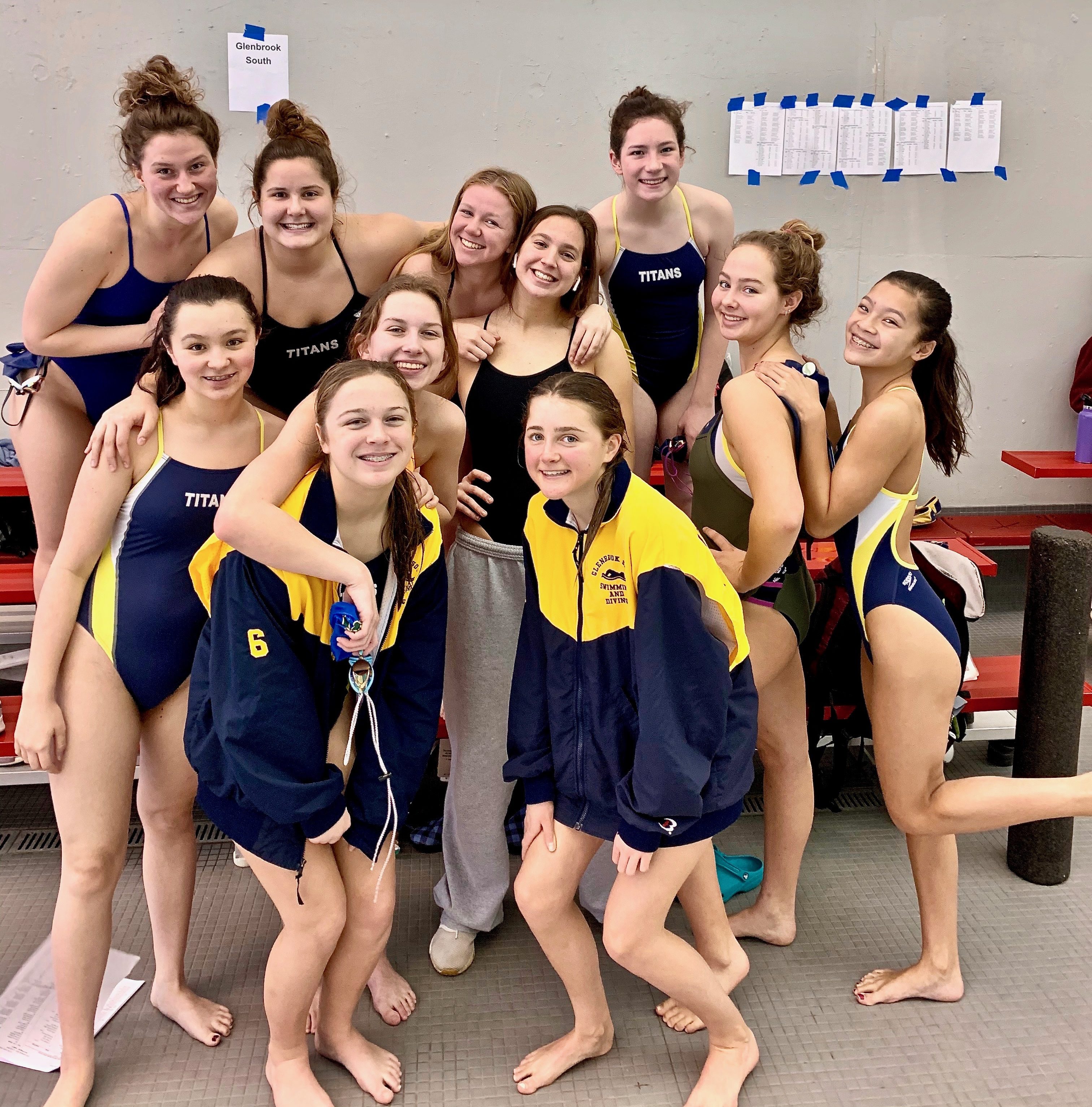 Congratulations… Sectionals Swimmers & Divers! Glenbrook South Swimming